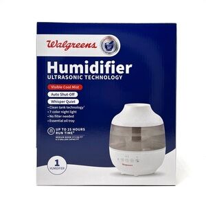 Walgreens Humidifier Ultrasonic